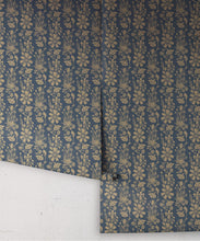 Load image into Gallery viewer, In The Bloom Collection - Wallpaper Republic - Corsage Wallpaper - Colorway: Midnight - Roll