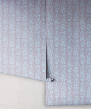 Load image into Gallery viewer, In The Bloom Collection - Wallpaper Republic - Corsage Wallpaper - Colorway: Sky - Roll