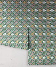 Load image into Gallery viewer, In The Bloom Collection - Wallpaper Republic - Corsage Wallpaper - Colorway: Forest Green - Roll