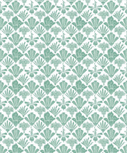 Load image into Gallery viewer, In The Bloom Collection - Wallpaper Republic - Corsage Wallpaper - Colorway: Green - Swatch