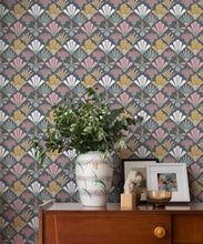 Load image into Gallery viewer, In The Bloom Collection - Wallpaper Republic - Corsage Wallpaper - Colorway: Multi - Insitu