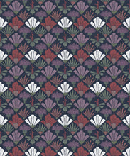 Load image into Gallery viewer, In The Bloom Collection - Wallpaper Republic - Corsage Wallpaper - Colorway: Night - Swatch
