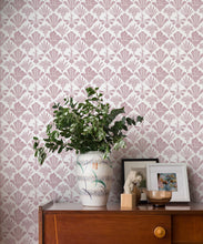 Load image into Gallery viewer, In The Bloom Collection - Wallpaper Republic - Corsage Wallpaper - Colorway: Rose - Insitu