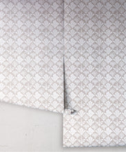 Load image into Gallery viewer, In The Bloom Collection - Wallpaper Republic - Corsage Wallpaper - Colorway: Taupe - Roll
