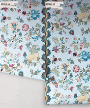 Load image into Gallery viewer, Fantasia Wilds Wallpaper - Wallpaper Republic - by Iryna Ruggeri - Nature’s Tapestry Collection - Colorway: Sky - Roll