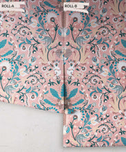Load image into Gallery viewer, Jungle Symphony Wallpaper • Coral • Rolls