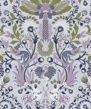 Load image into Gallery viewer, Jungle Symphony Wallpaper • Lavender • Swatch