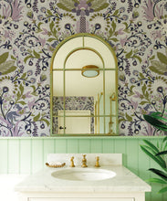 Load image into Gallery viewer, Jungle Symphony Wallpaper • Lavender • Insitu