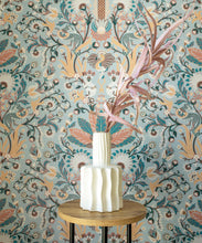 Load image into Gallery viewer, Jungle Symphony Wallpaper • Morning Sky • Insitu