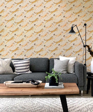 Load image into Gallery viewer, Amazon Big Cat Wallpaper • Jaguars &amp; Pumas • Beige • Insitu