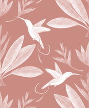 Load image into Gallery viewer, Hummingbirds &amp; Heliconias Wallpaper