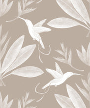 Load image into Gallery viewer, Hummingbirds &amp; Heliconias Wallpaper
