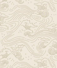 Load image into Gallery viewer, Pororoca Wave Wallpaper • Neutral • Swatch