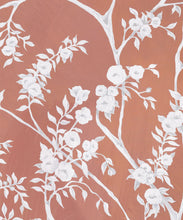 Load image into Gallery viewer, Blooming Joy • Chinoiserie Wallpaper by Danica Andler • Peach Swatch