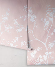 Load image into Gallery viewer, Blooming Joy • Chinoiserie Wallpaper by Danica Andler • Pink Blush Rolls