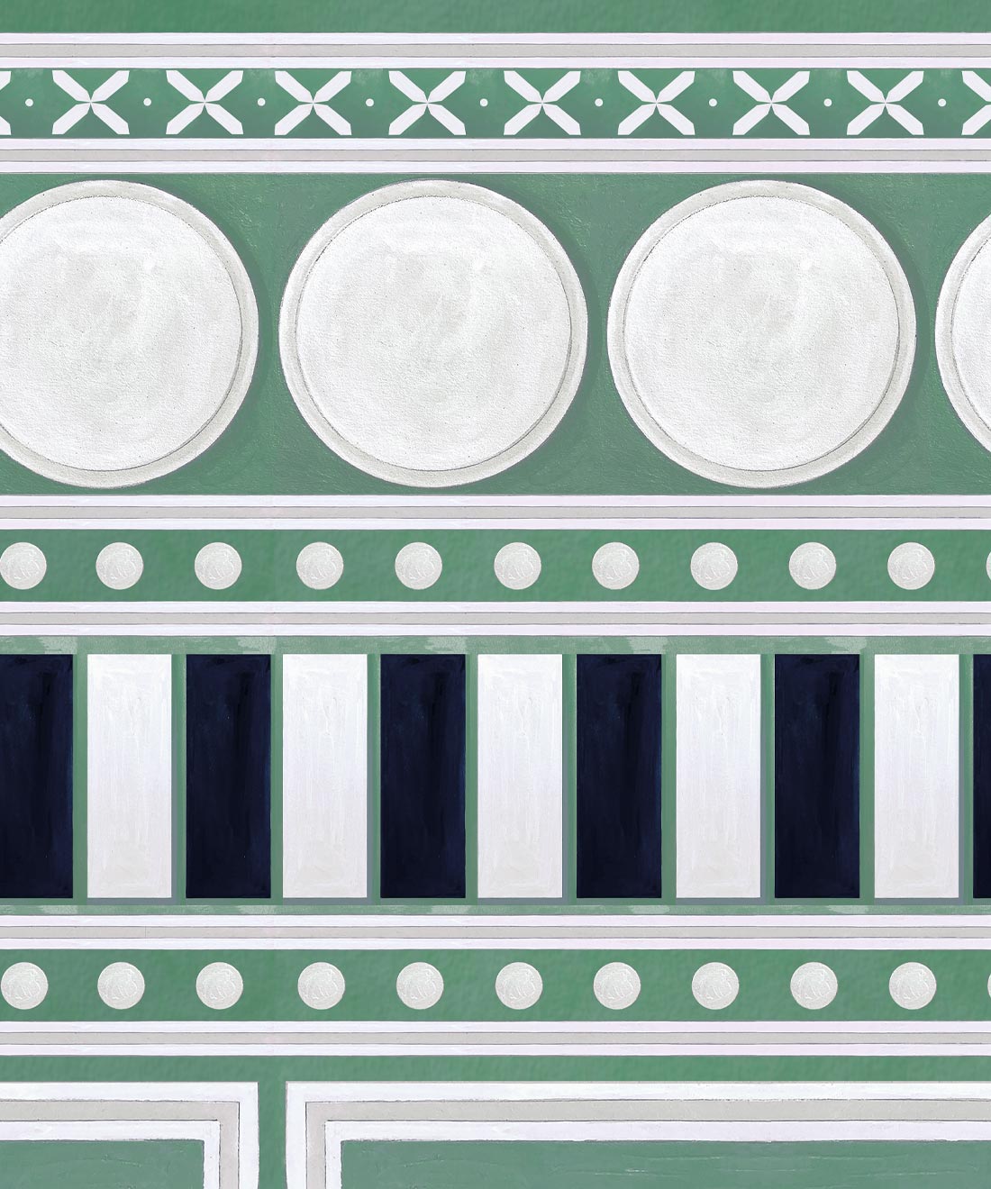Fresco Mural • Powder Green • Swatch