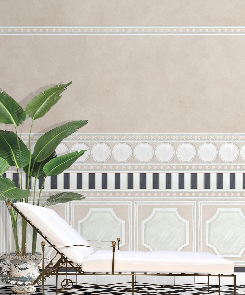 Fresco Mural • Powder Pink • Insitu