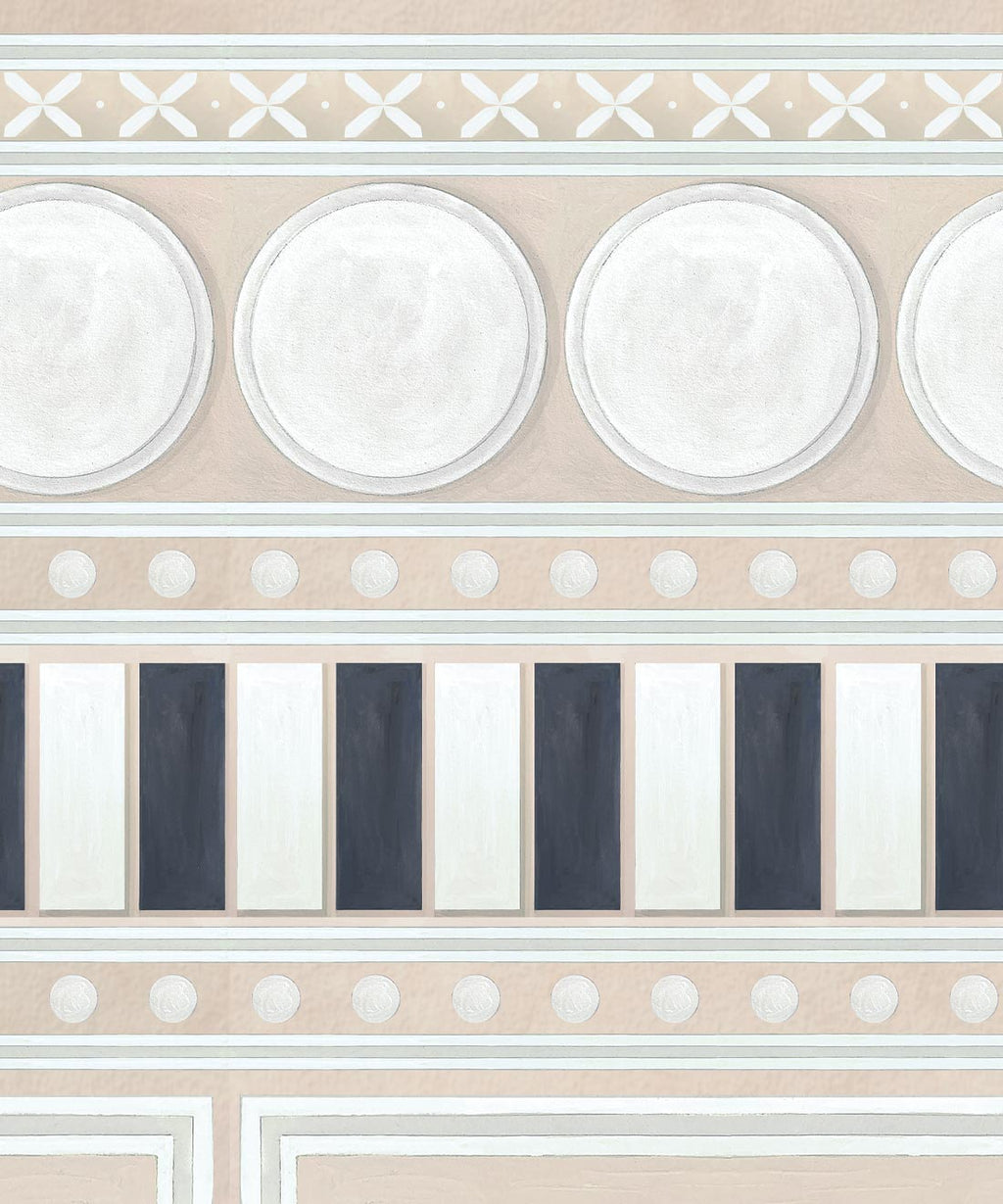 Fresco Mural • Powder Pink • Swatch