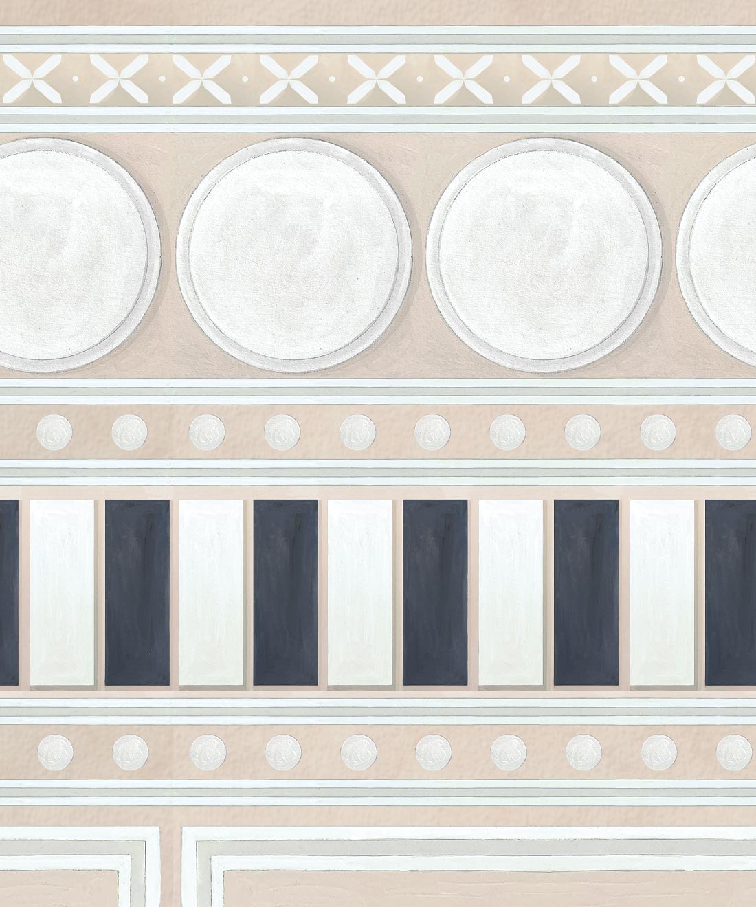 Fresco Mural • Powder Pink • Swatch