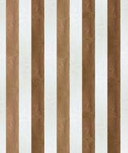 Load image into Gallery viewer, Fresco Stripe Wallpaper • Striped Wallpaper • Caramel • Swatch