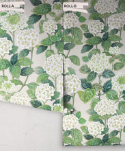 Load image into Gallery viewer, Hydrangea Garden Wallpaper • Beige • Rolls