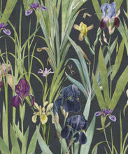 Load image into Gallery viewer, Iris Wallpaper • Navy • Swatch