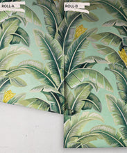 Load image into Gallery viewer, The Great Shalimar • Banana Leaf Wallpaper • Green • Rolls