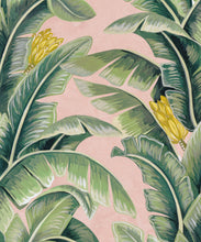Load image into Gallery viewer, The Great Shalimar • Banana Leaf Wallpaper • Pink • Swatch