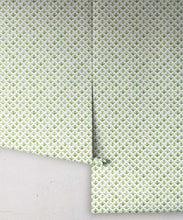 Load image into Gallery viewer, Astor Wallpaper • Green Wallpaper • Moss • Rolls