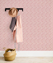 Load image into Gallery viewer, Astor Wallpaper • Dianne Bergeron • Peony • Red Wallpaper • Insitu
