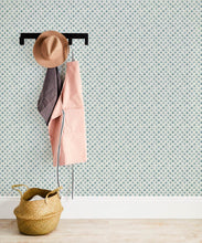 Load image into Gallery viewer, Astor Wallpaper • Dianne Bergeron • Seaglass • Blue Wallpaper • Insitu