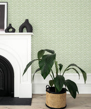 Load image into Gallery viewer, Lexington Wallpaper • Dianne Bergeron • Moss • Insitu