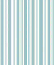 Load image into Gallery viewer, Maynard Wallpaper • Dianne Bergeron • Stripe Wallpaper • Mist • Swatch