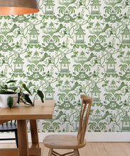 Load image into Gallery viewer, Mulberry Wallpaper • Dianne Bergeron • Moss • Insitu