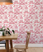 Load image into Gallery viewer, Mulberry Wallpaper • Dianne Bergeron • Peony • Insitu