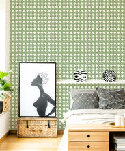 Load image into Gallery viewer, Nevis Wallpaper • Dianne Bergeron • Moss • Insitu