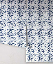 Load image into Gallery viewer, Park Avenue Wallpaper • Dianne Bergeron • Animal Print Wallpaper • Animal Spots Wallpaper • Indigo • Rolls
