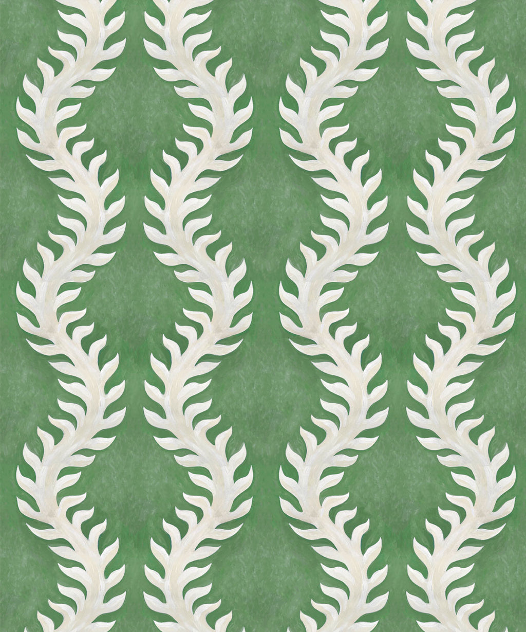Fern Wallpaper • Green Wallpaper • Swatch
