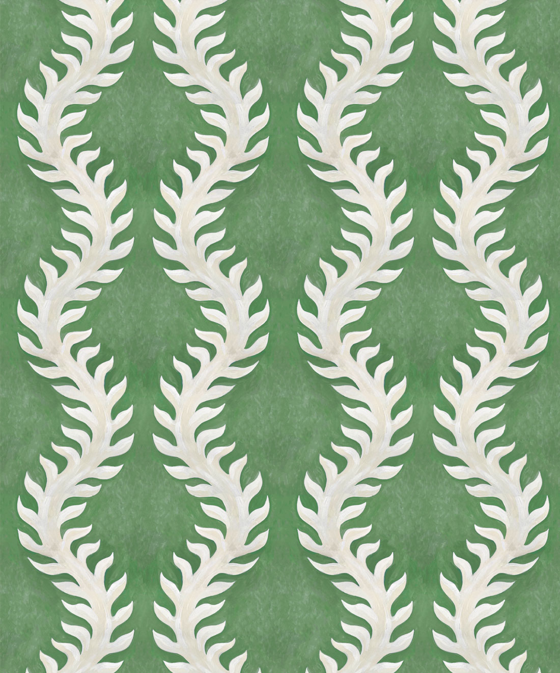 Fern Wallpaper • Green Wallpaper • Swatch