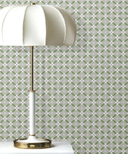 Load image into Gallery viewer, Petite Wallpaper • Fern Green • Insitu