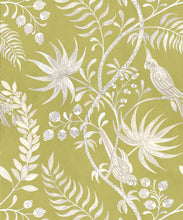Load image into Gallery viewer, Tropicana Wallpaper • Chartreuse • Swatch