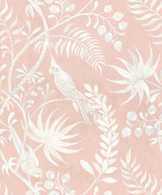 Load image into Gallery viewer, Tropicana Wallpaper • Dusty Pink • Swatch