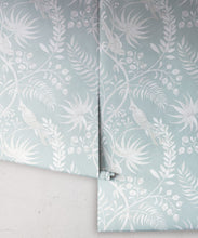 Load image into Gallery viewer, Tropicana Wallpaper • Sea Spray • Rolls