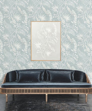 Load image into Gallery viewer, Tropicana Wallpaper • Sea Spray • Insitu