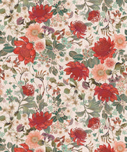 Load image into Gallery viewer, Bouquet Wallpaper • Eloise Short • Vintage Floral Wallpaper • Granny Chic Wallpaper • Grandmillennial Style Wallpaper • Alabaster • Swatch
