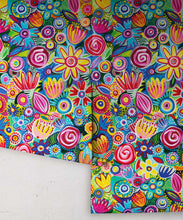 Load image into Gallery viewer, Colour Collaboration Wallpaper • Colorful Floral Wallpaper • Roll