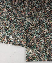 Load image into Gallery viewer, County Flowers Wallpaper • Eloise Short • Vintage Floral Wallpaper • Granny Chic Wallpaper • Grandmillennial Style Wallpaper • Charcoal • Rolls