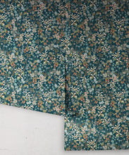 Load image into Gallery viewer, County Flowers Wallpaper • Eloise Short • Vintage Floral Wallpaper • Granny Chic Wallpaper • Grandmillennial Style Wallpaper • Peacock • Rolls