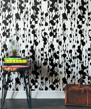 Load image into Gallery viewer, Floss Delight Wallpaper Black