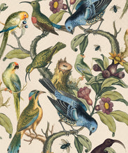 Load image into Gallery viewer, Ornithology is a bird and branch wallpaper